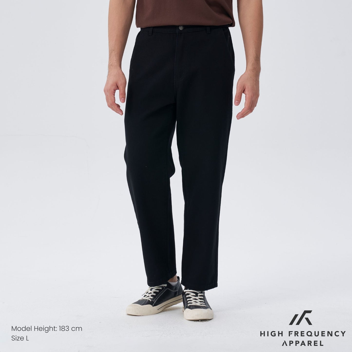 hfa men’s cotton tapered cropped chino pants