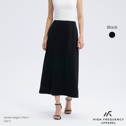 Women's Minimalist Tencel Flowy Maxi Skirt