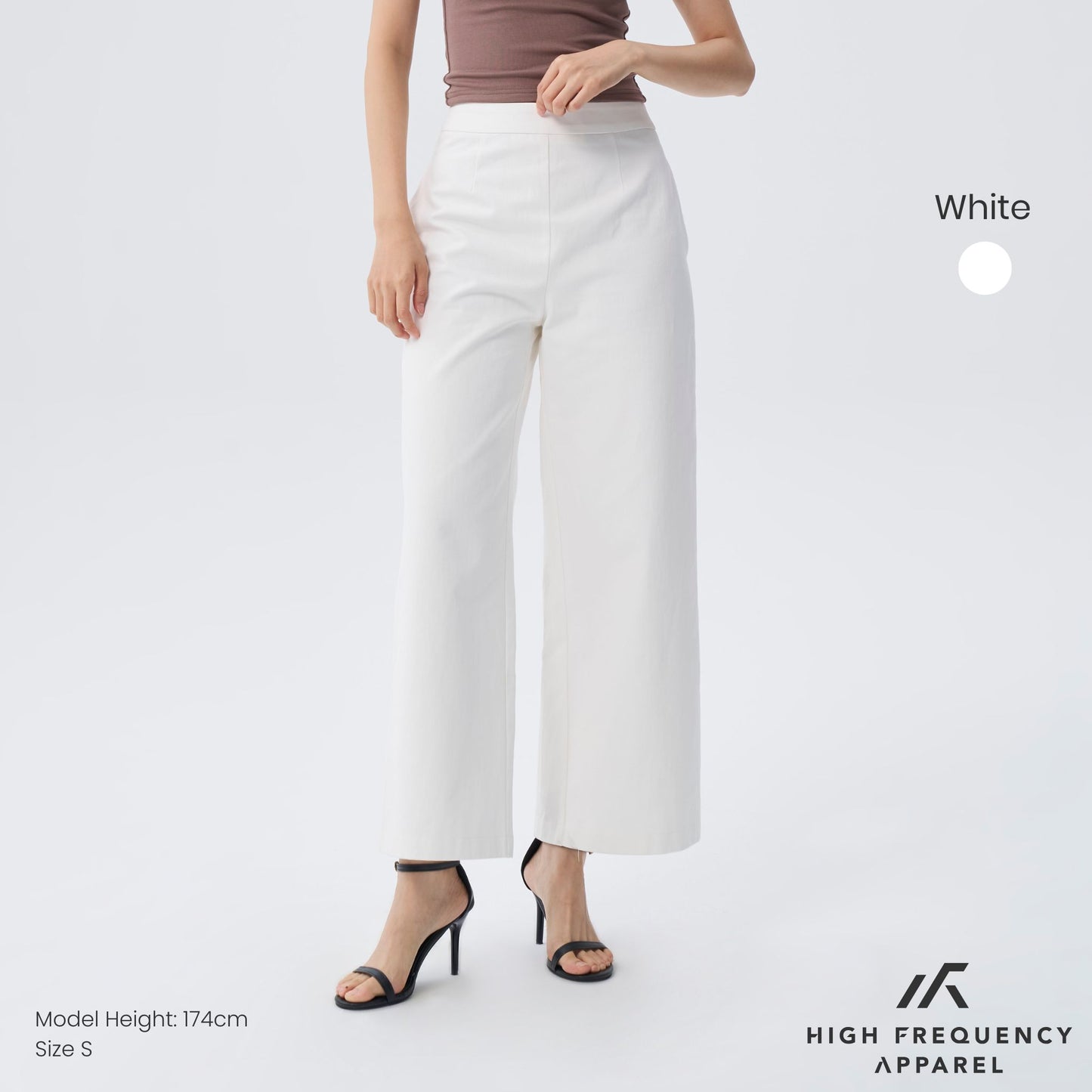 hfa women's wide leg minimalist chino pants