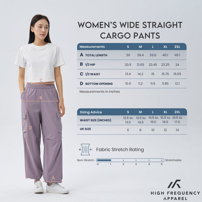 Wide Straight Cargo Pants
