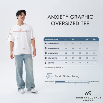 HFA Unisex Anxiety Oversized Graphic Tee