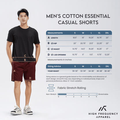 Cotton Essential Casual Shorts