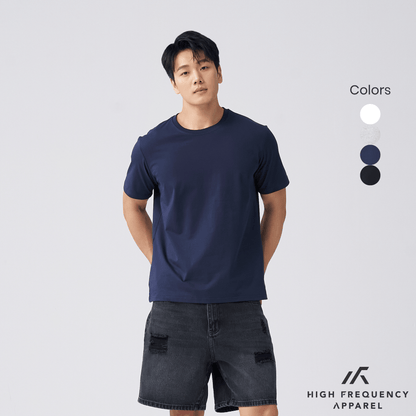 Cooling Cotton Crew Neck Short Sleeve Tee