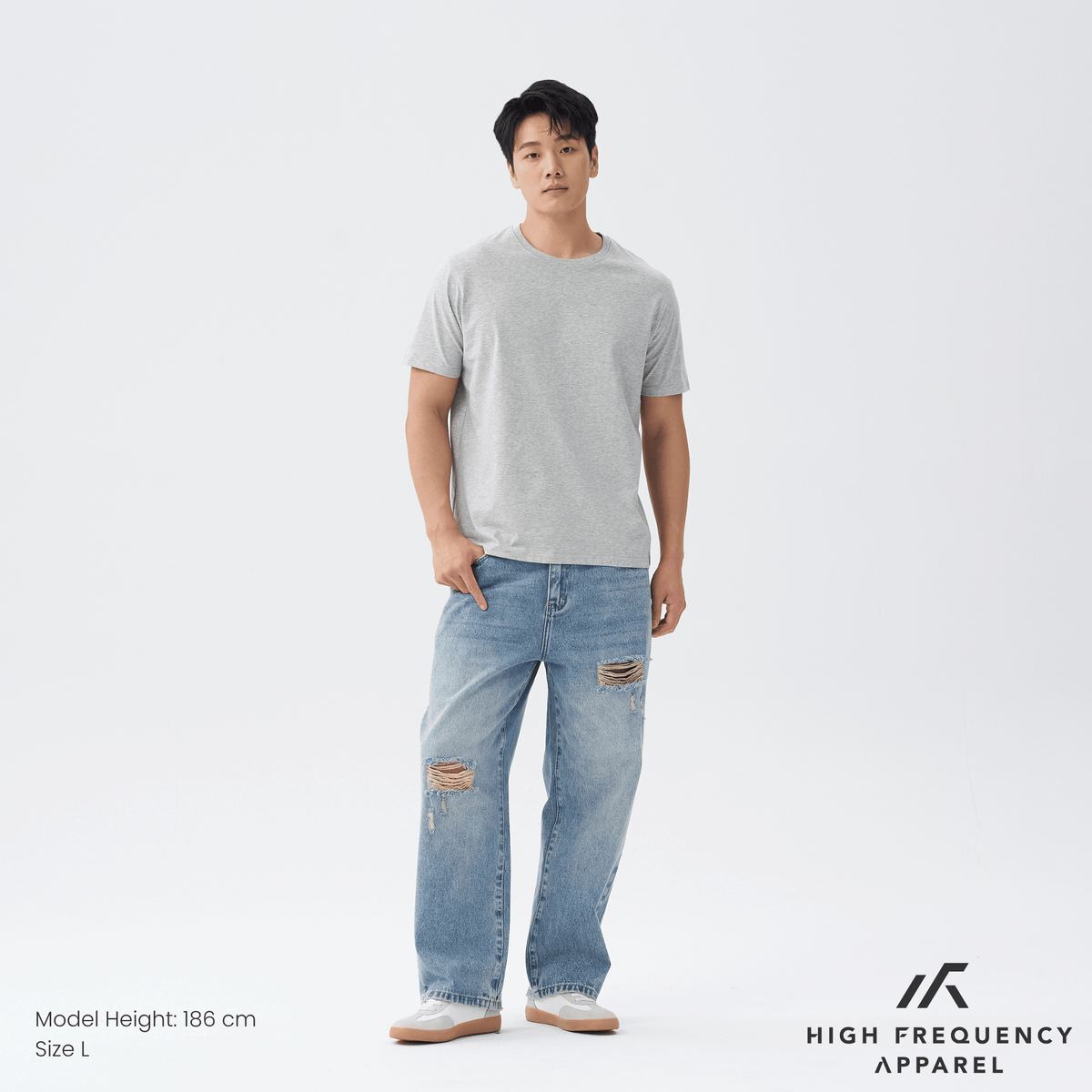 cooling cotton crew neck short sleeve tee