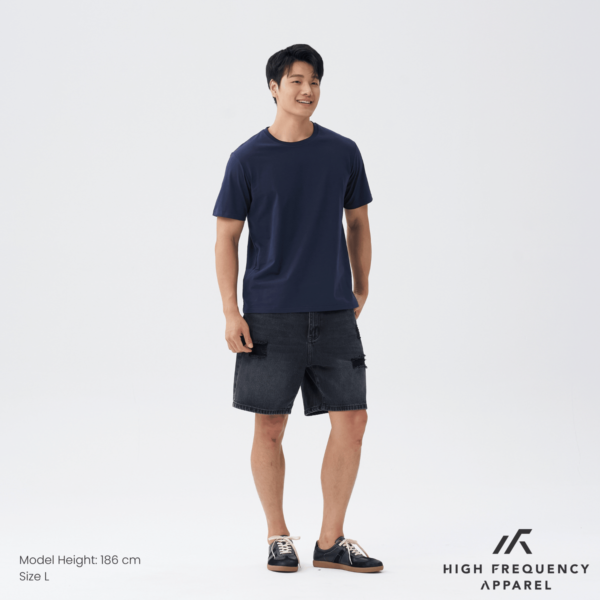 cooling cotton crew neck short sleeve tee