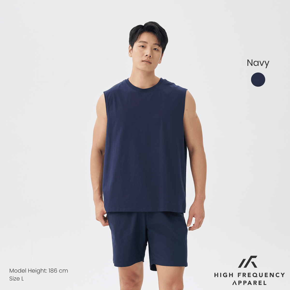 cooling cotton crew neck muscle tank top