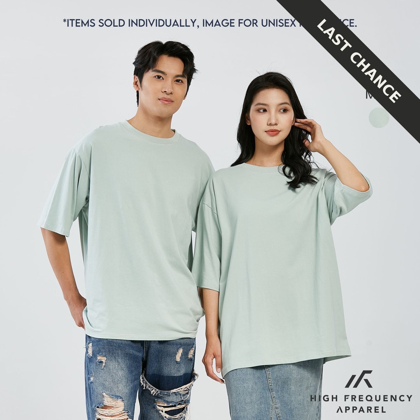 unisex oversized stretch cotton crew neck t-shirt