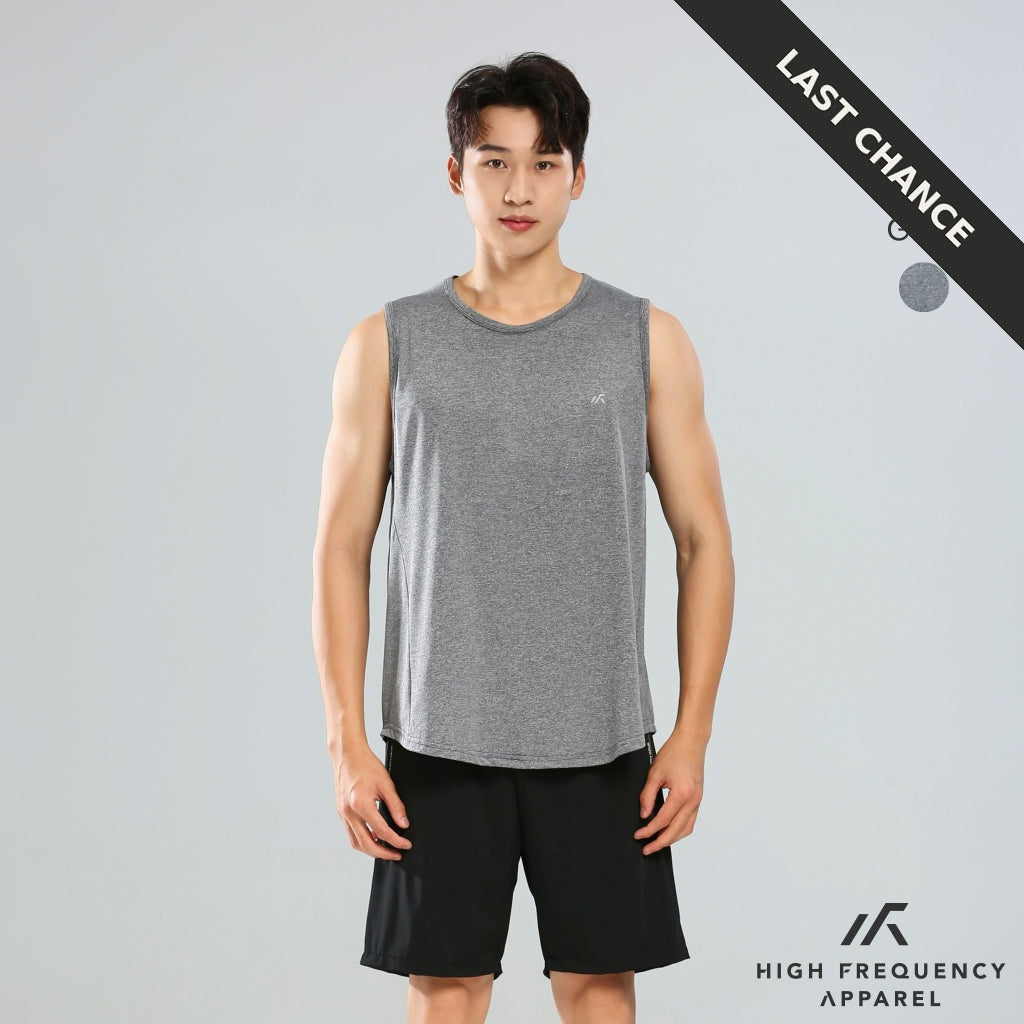 dri-fit heather crew neck tank top