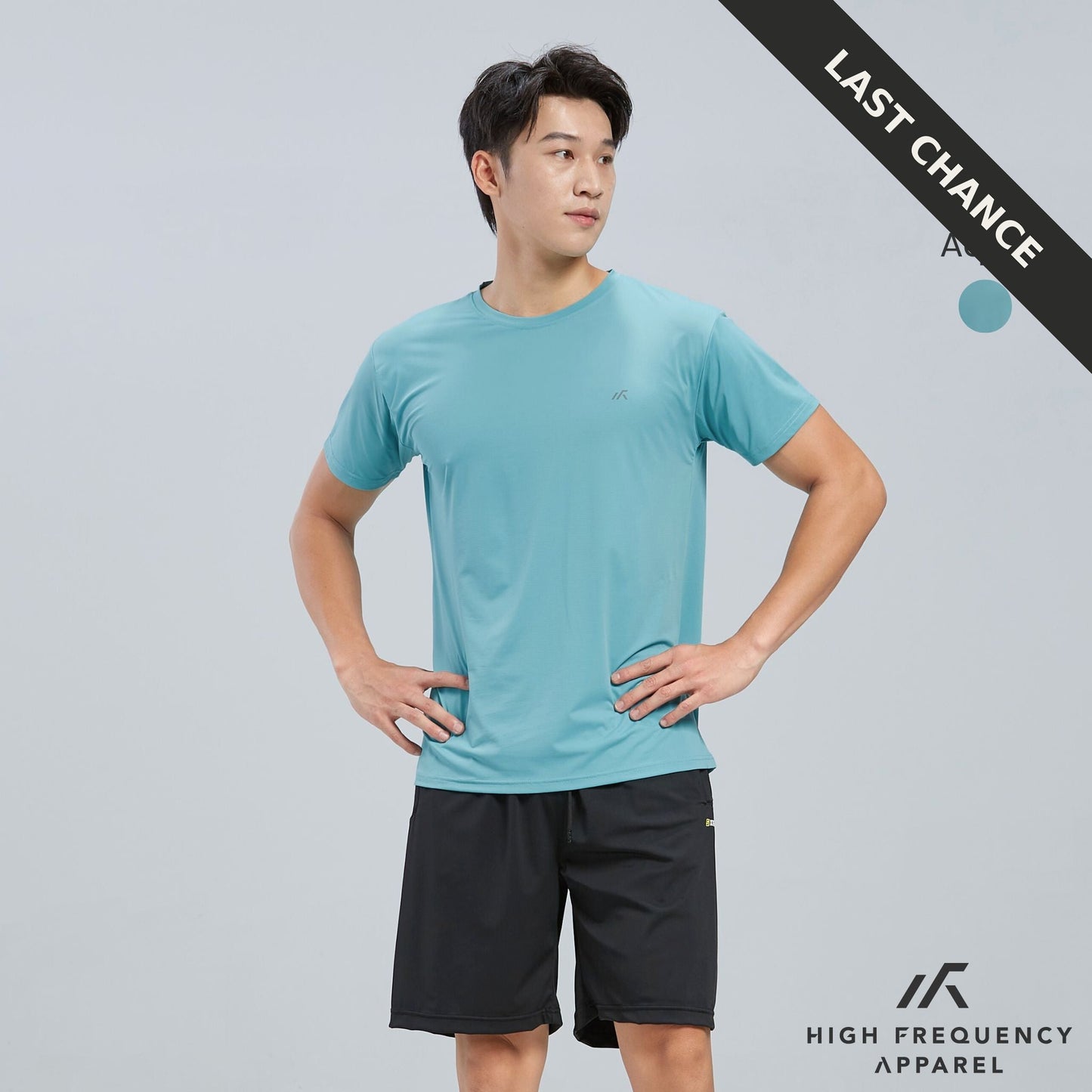 lux cooling dri-fit crew neck short sleeve t-shirt