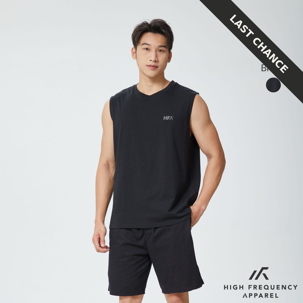cotton muscle tank top