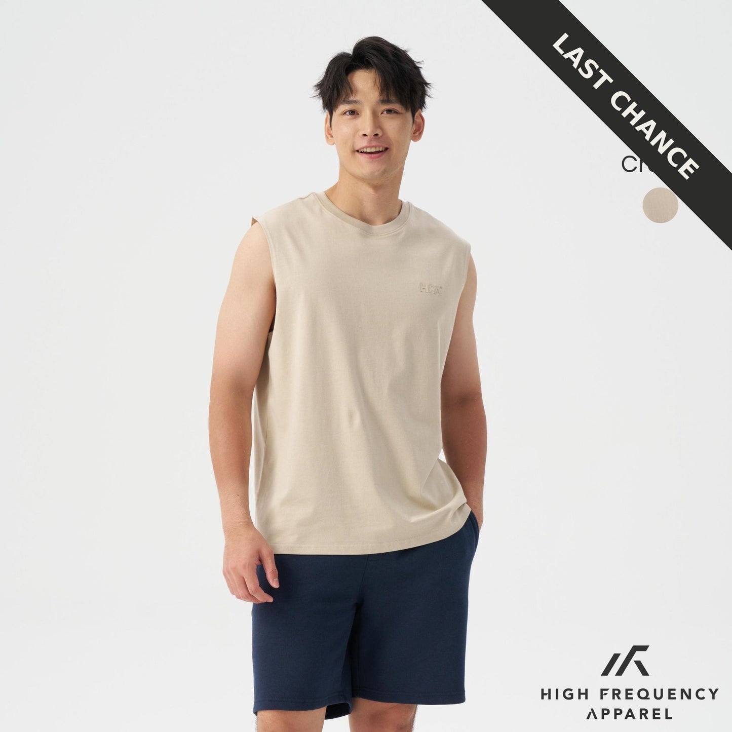 cotton muscle tank top