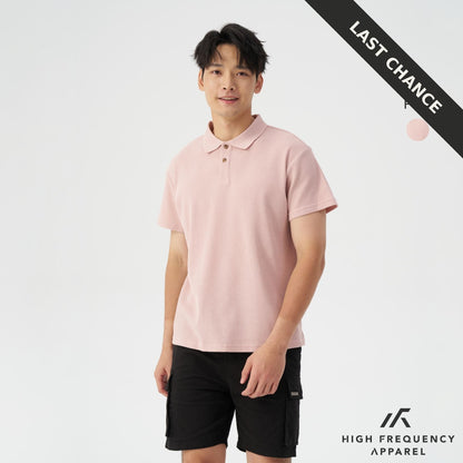 Waffle Knitted Polo T-Shirt