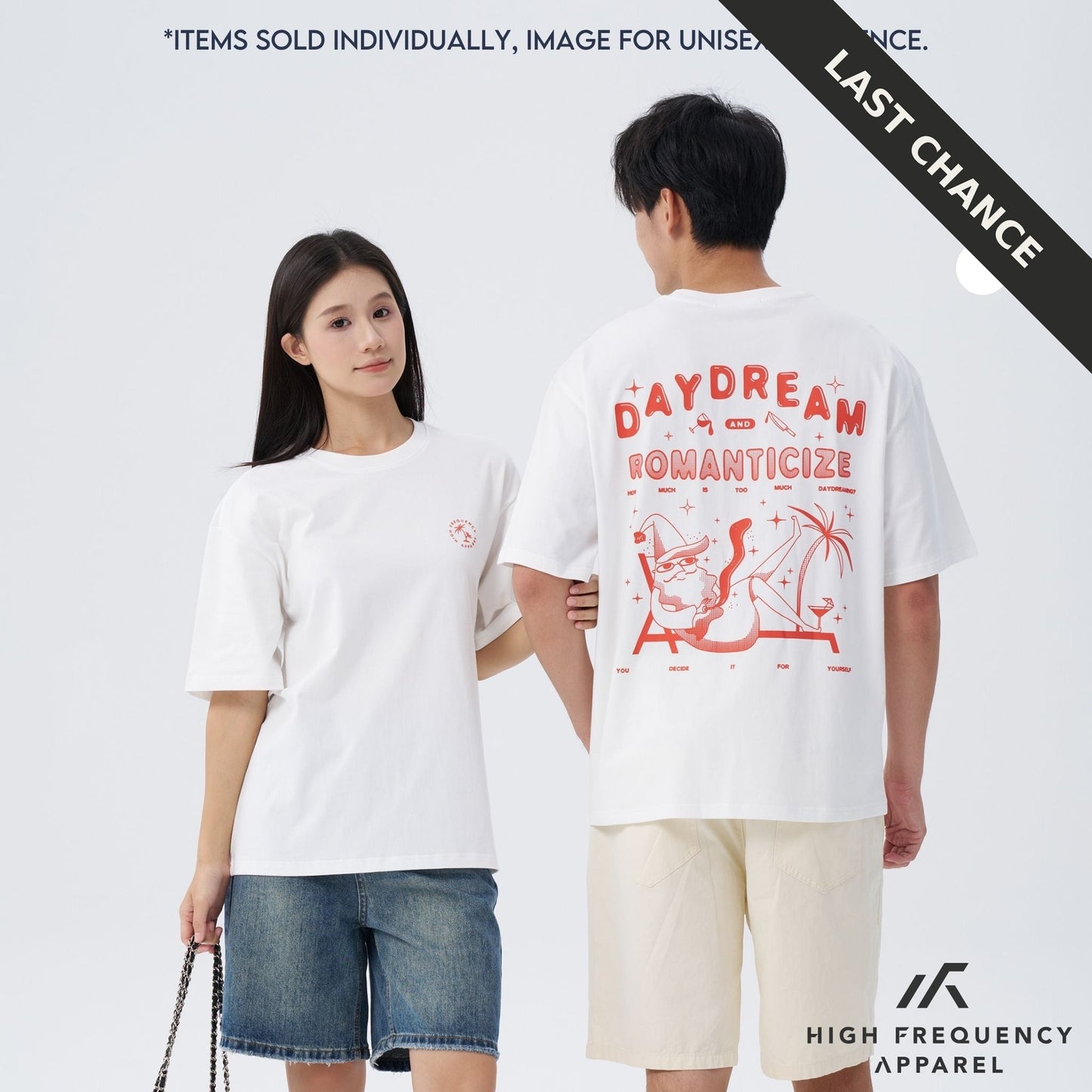 unisex daydream oversized graphic tee