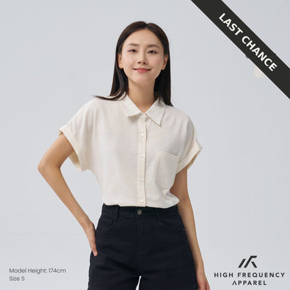 Cuffed Short Sleeve Pocket Shirt – Relaxed Fit