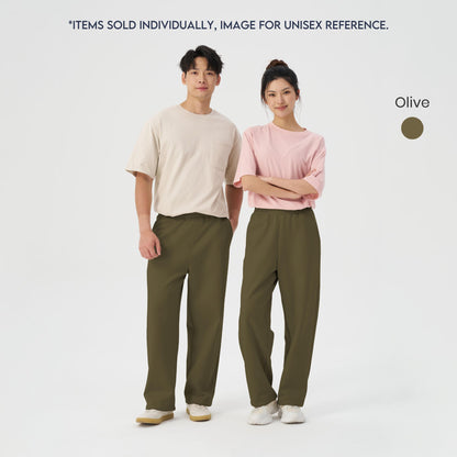 HFA Unisex Wide Leg Sweatpants With Adjustable Cuffs
