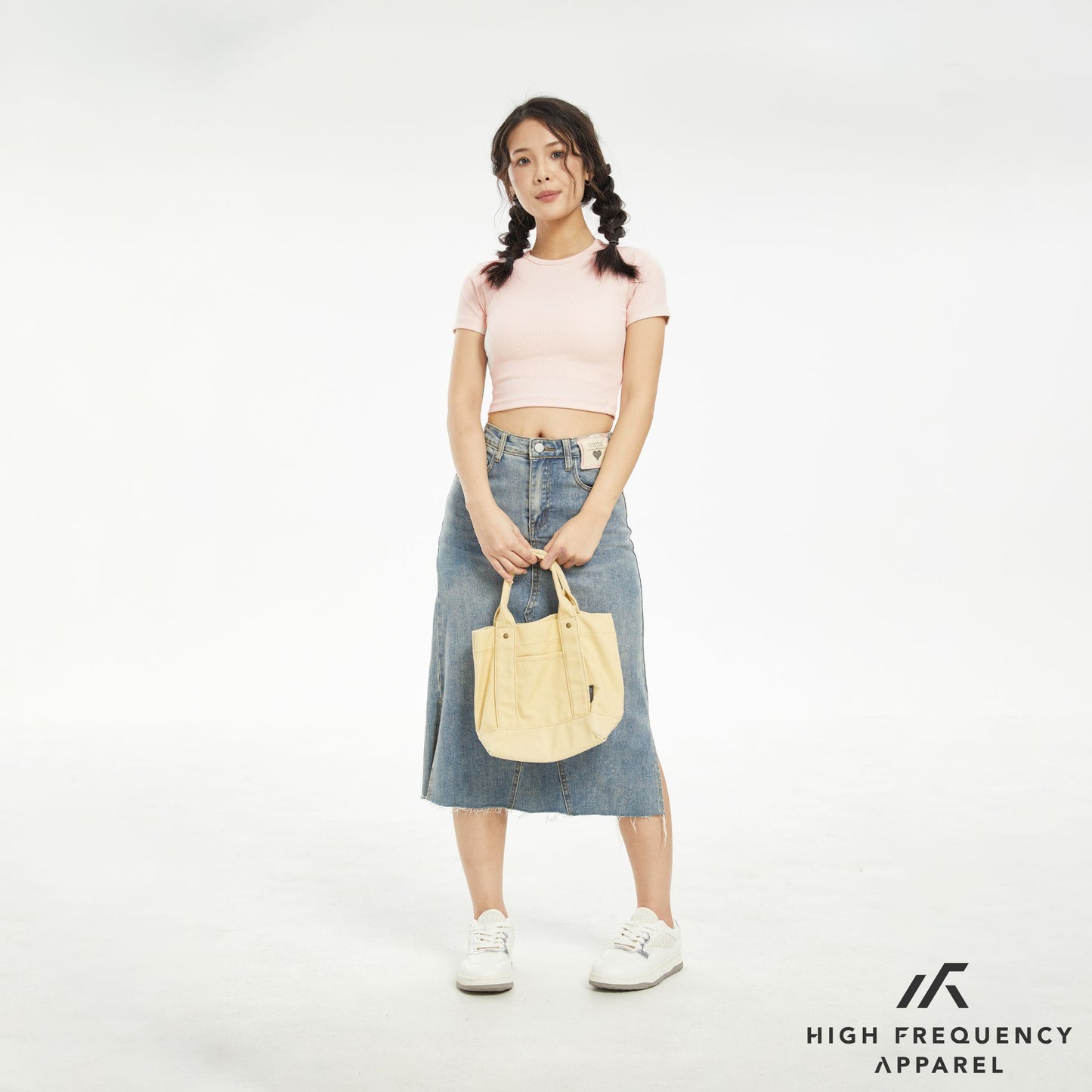 hfa women's ribbed crop top