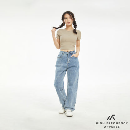 HFA Women's Ribbed Crop Top