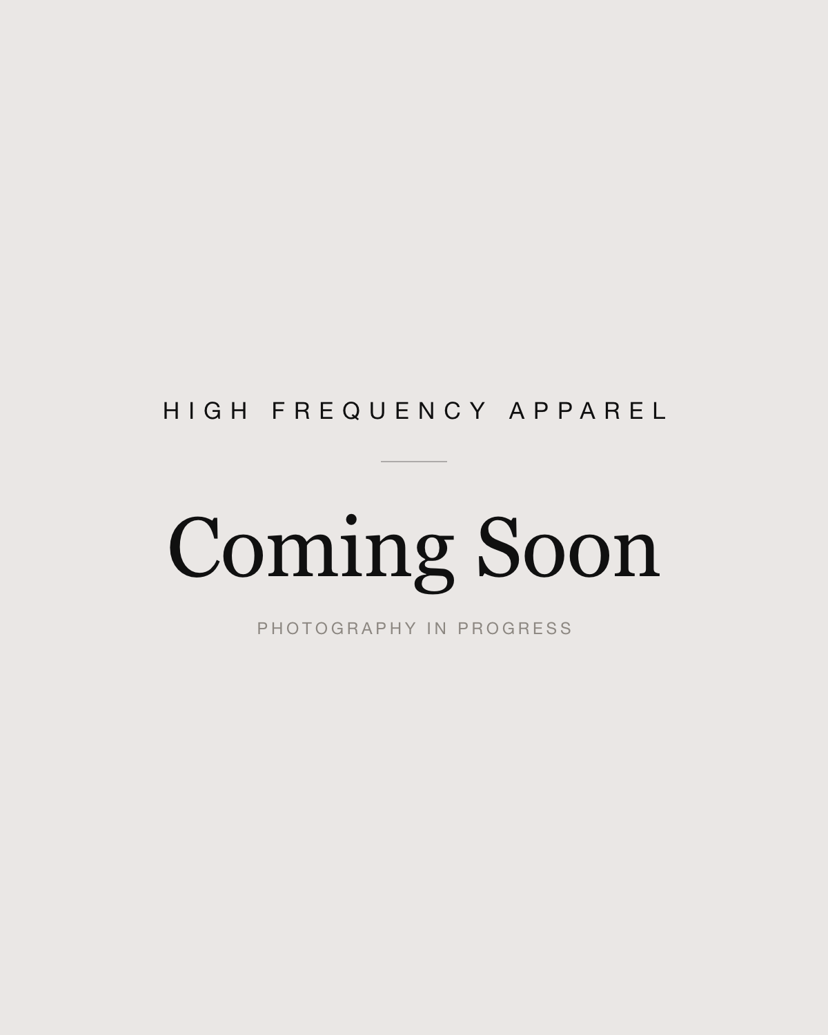 coming soon