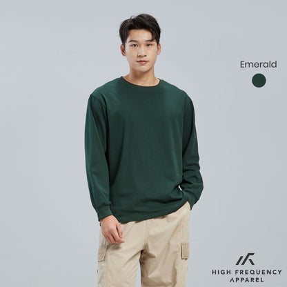 HFA Unisex Cotton Crew Neck Long Sleeve Sweat Shirt