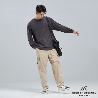 HFA Unisex Cotton Crew Neck Long Sleeve Sweat Shirt