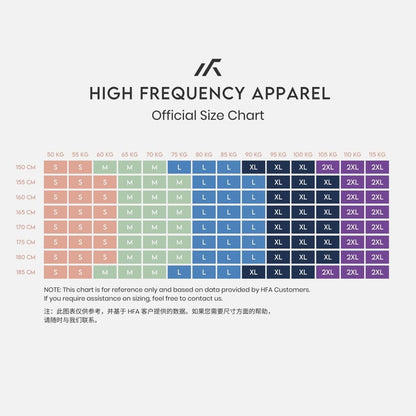 HFA Unisex Striped Oversized Stretch Cotton Crew Neck T-Shirt