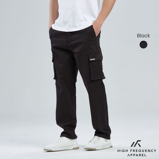 Straight Cut Utility Cargo Pants