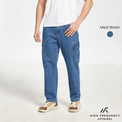 HFA Unisex Cargo Denim Jeans