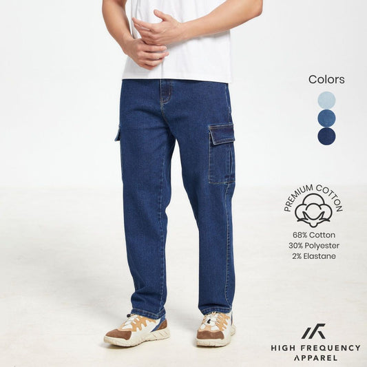 HFA Unisex Cargo Denim Jeans
