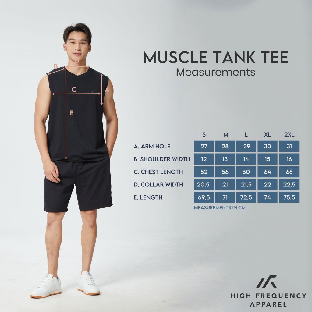 hfa men's cotton muscle tank top