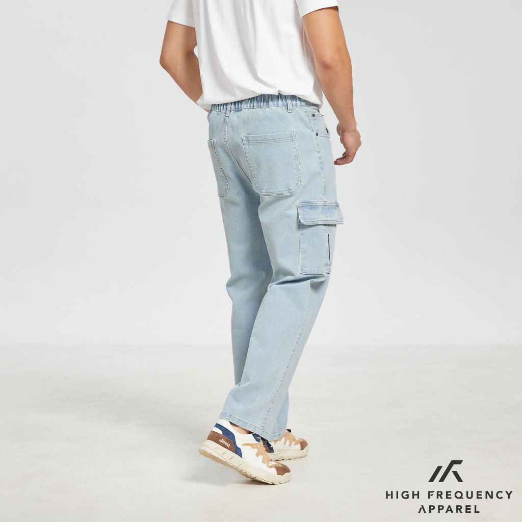 hfa unisex cargo denim jeans