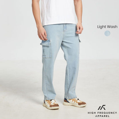 HFA Unisex Cargo Denim Jeans