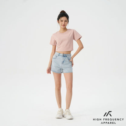 HFA Women's Cotton Cropped Boxy T-shirt