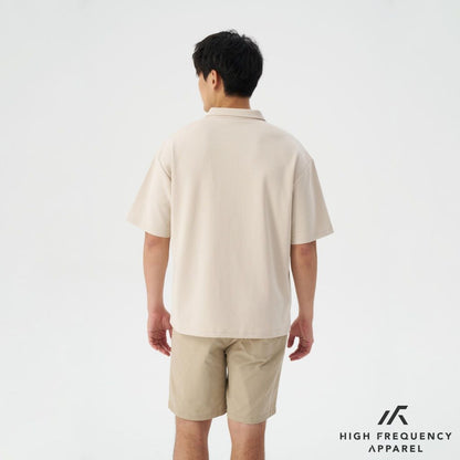 HFA Cooling Quarter Zip Polo 220GSM Oversized Tee