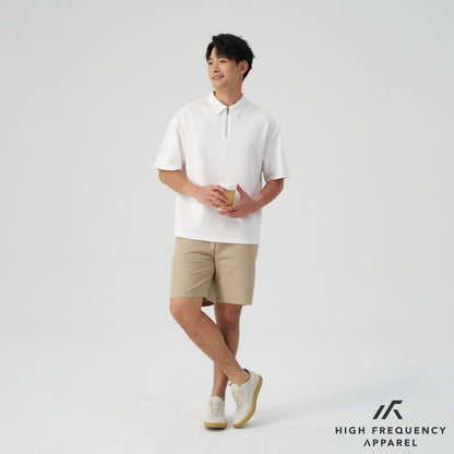 HFA Cooling Quarter Zip Polo 220GSM Oversized Tee