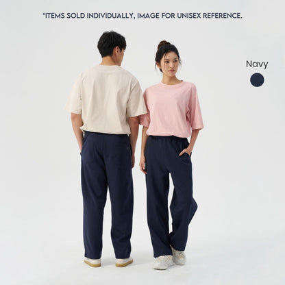 HFA Unisex Wide Leg Sweatpants With Adjustable Cuffs