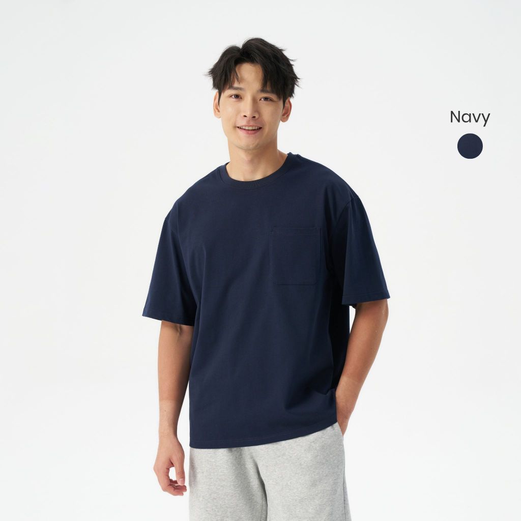 hfa men's pocket oversized t-shirt 270gsm