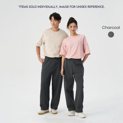 HFA Unisex Wide Leg Sweatpants With Adjustable Cuffs