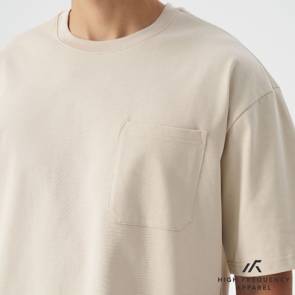 hfa men's pocket oversized t-shirt 270gsm