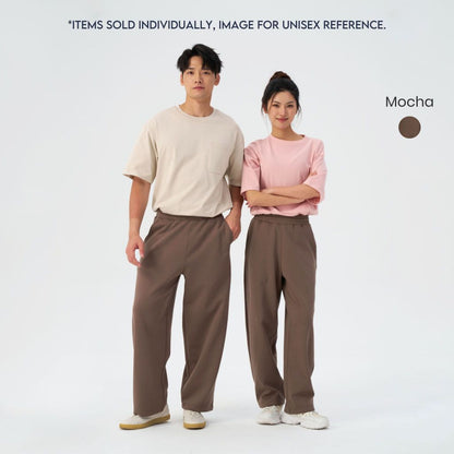 HFA Unisex Wide Leg Sweatpants With Adjustable Cuffs