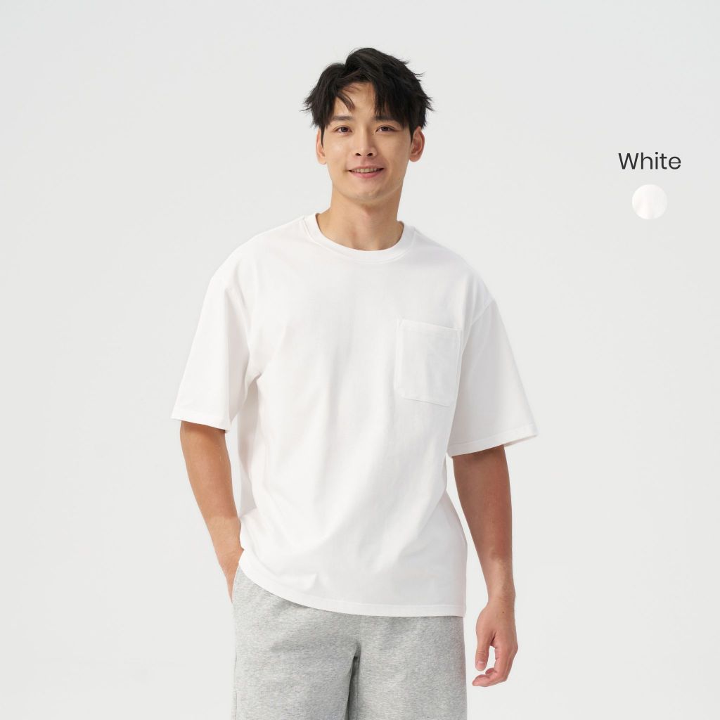 hfa men's pocket oversized t-shirt 270gsm