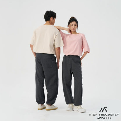 HFA Unisex Wide Leg Sweatpants With Adjustable Cuffs