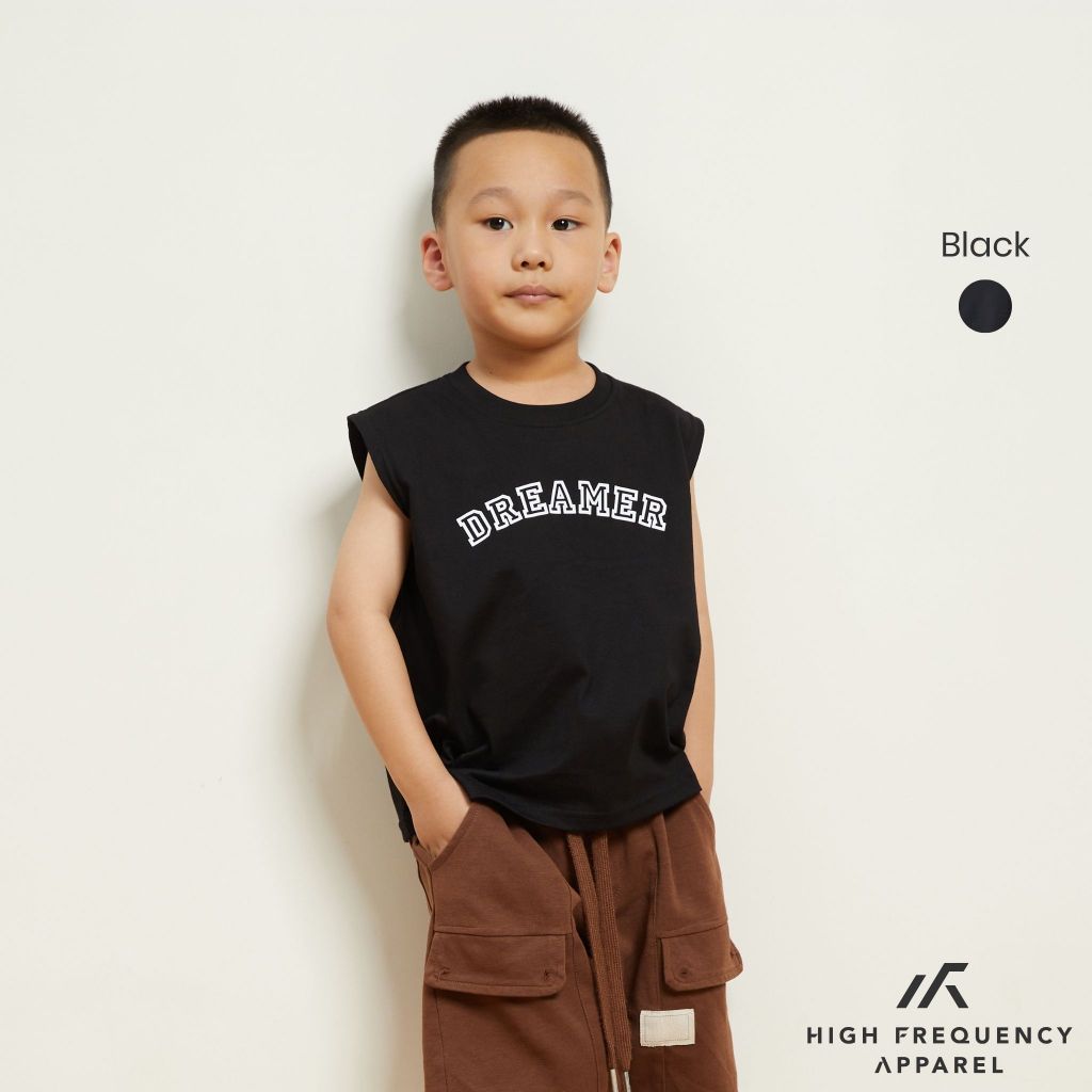 hfa kids cotton muscle tank top