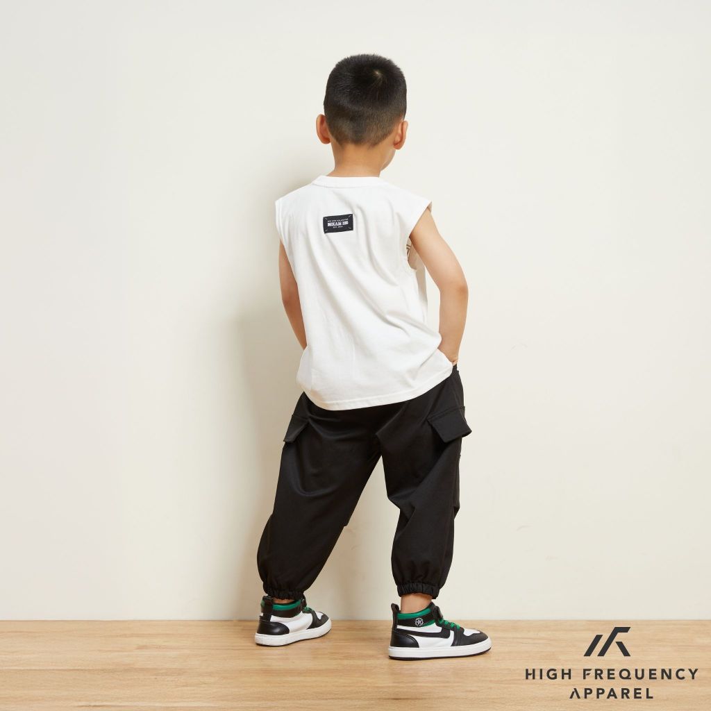 hfa kids cotton muscle tank top