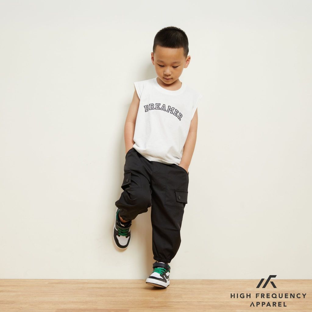 hfa kids cotton muscle tank top