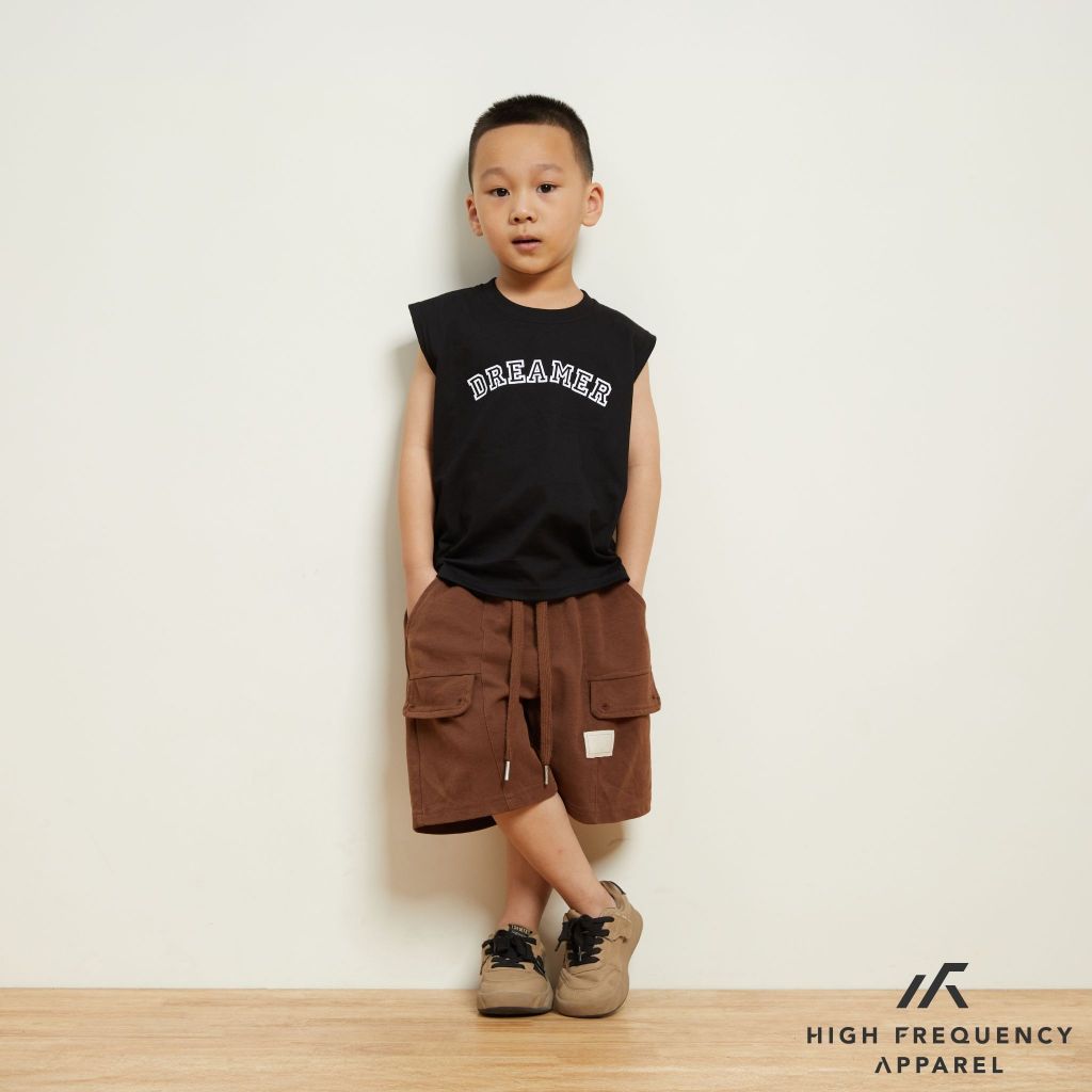 hfa kids cotton muscle tank top